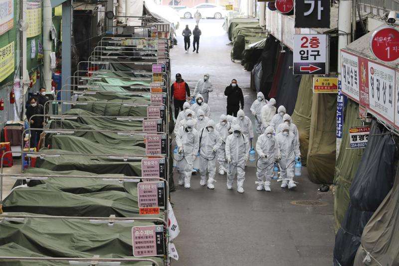 韓又爆聚集性傳染 一療養院75人確診
