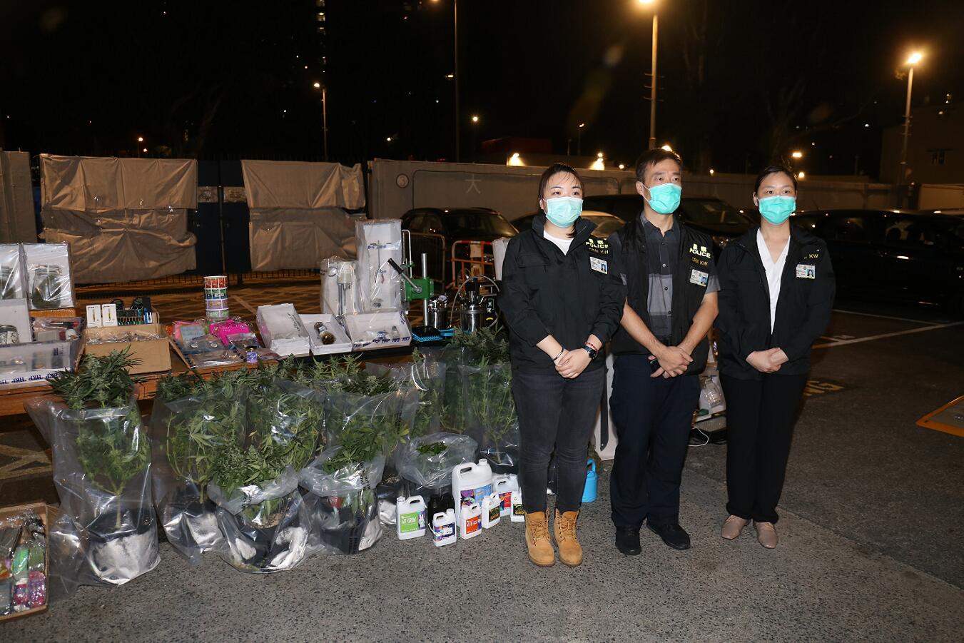 警方破大埔大麻種植場   失業外籍教師涉種大麻被捕