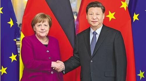 習近平同默克爾通電話