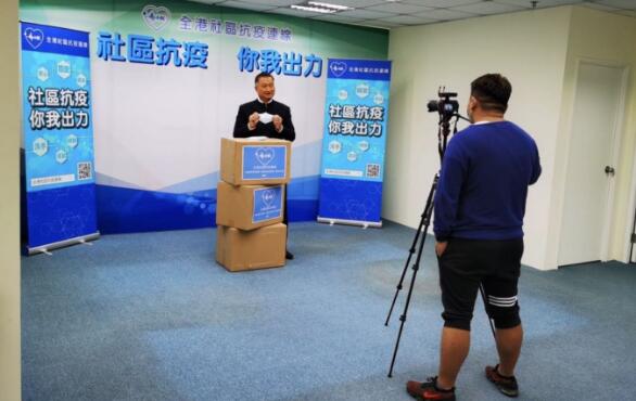 抗疫連線分發50萬兒童口罩