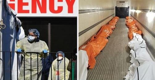 美国疫情前线有多可怕？纽约护士发来一张图