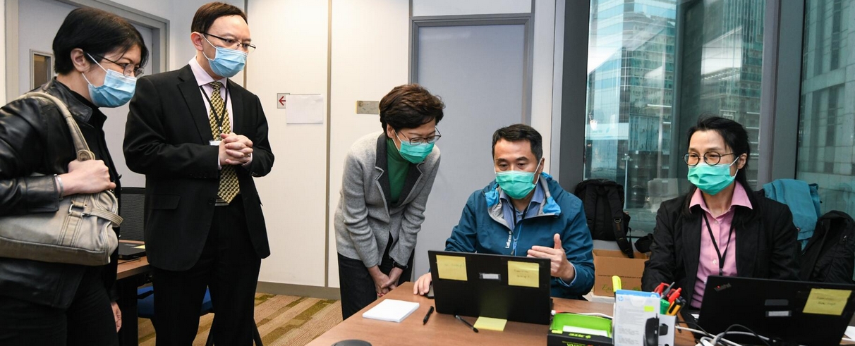 林鄭：有確診者未能入院 接近康復者或轉送檢疫中心