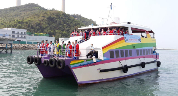 道聯會驅瘟抗疫 環島祈福