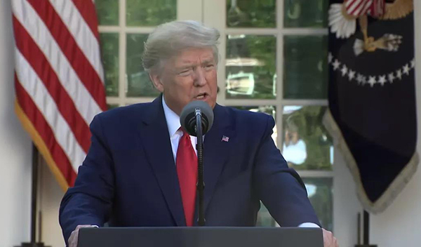 美国确诊突破30万 特朗普：不會推遲大選