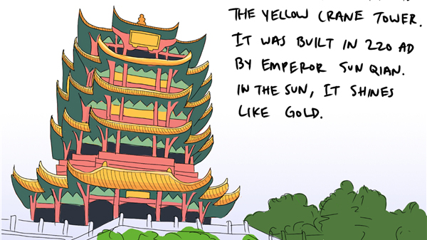 居美華人用連環漫畫描繪心中的武漢