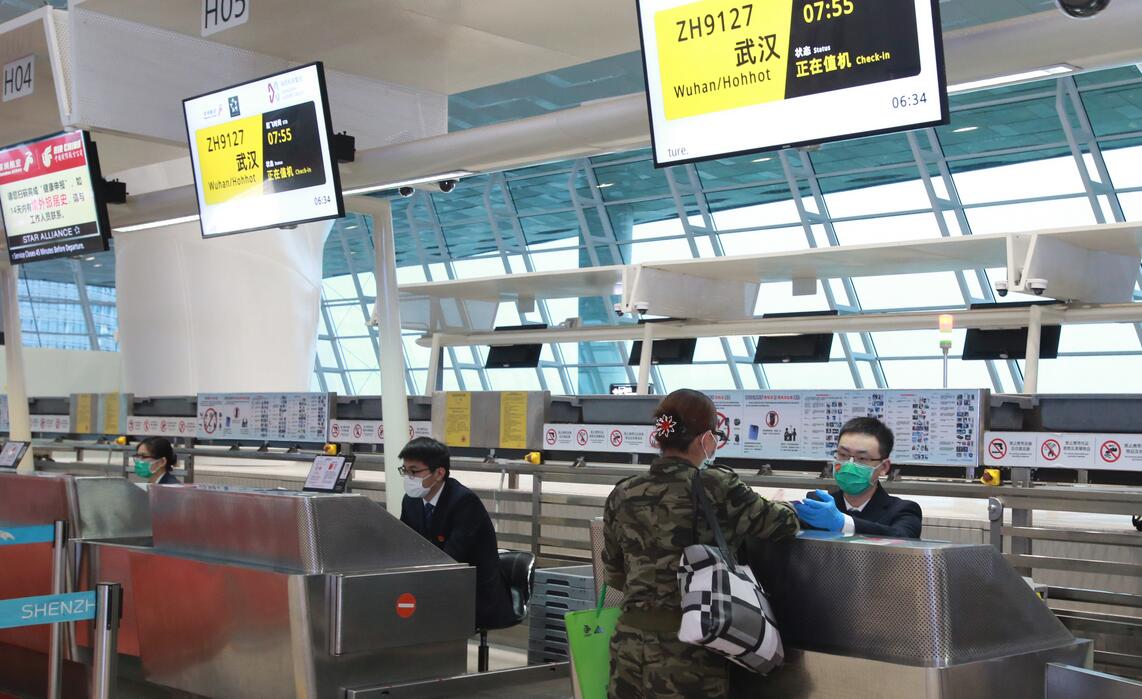 離漢通道開放 深圳航空執飛首班深圳-武漢航班