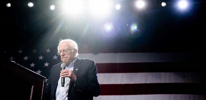 民主党竞选人桑德斯退出美国总统选举