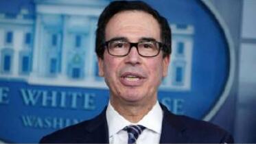 美财长姆奴钦：美国可以在五月重新复工