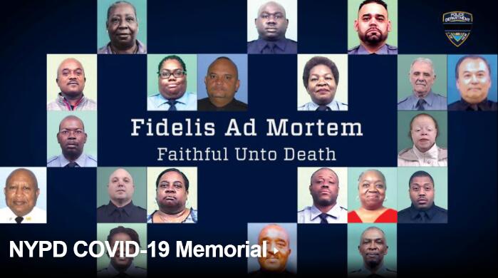 纽约警局已有20人因新冠肺炎去世 累计确诊超2700例