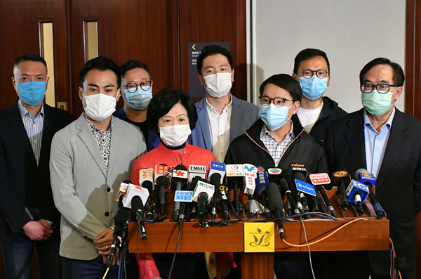 建制派研不同方法應對拉布 中央發聲是撥亂反正