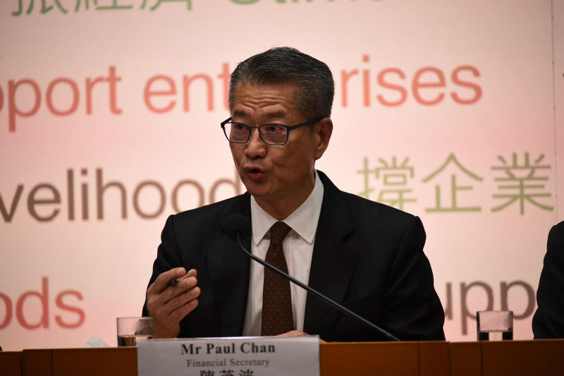 陳茂波：或再降今年GDP預測 失業率續升