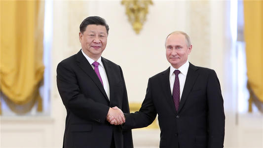 習近平同俄羅斯總統普京通電話