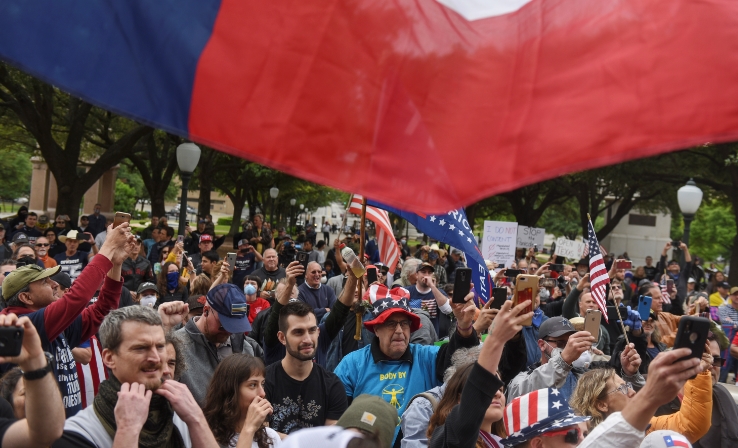 美兩州率先復工 專家憂檢測能力不足 引爆二次疫情