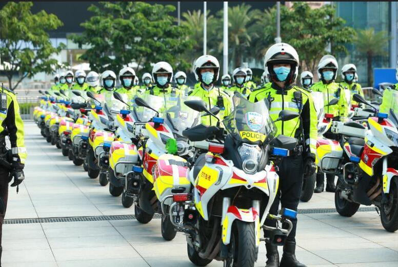 會展中心率先試點：深圳交警鐵騎邁入2.0新時代