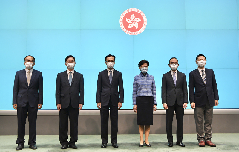 5新任局長晤傳媒談工作方向