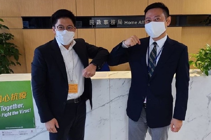 霍啟剛與徐英偉會面 翼政府盡快重開康體場地