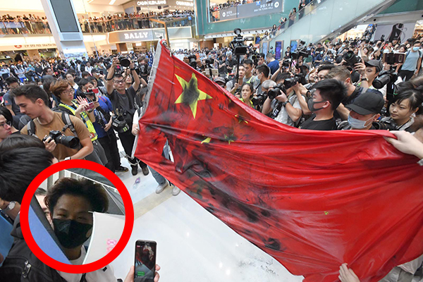 原審輕判社服令 律政司上訴得直 青年侮辱國旗改囚20日