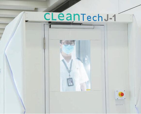 機場智能通道40秒消毒全身