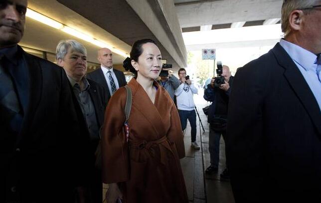 孟晚舟引渡案舉行線上聽證