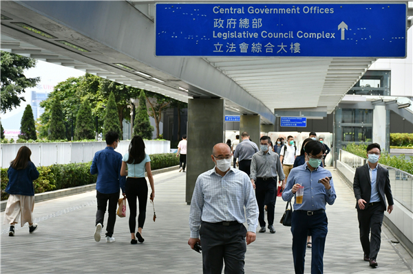 公務員全面復工 各部門服務暢順