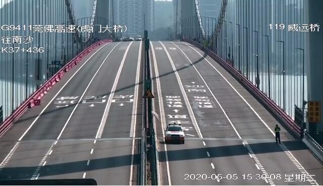 虎门大桥遭受强风发生涡振 桥梁主体结构未受损