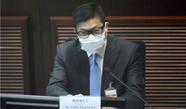 鄧炳強：有人煽動年輕人犯法牟取政治紅利　逾8000人涉修例風波被捕
