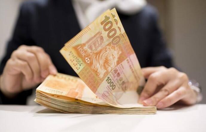 港元1个月拆息终止十连跌