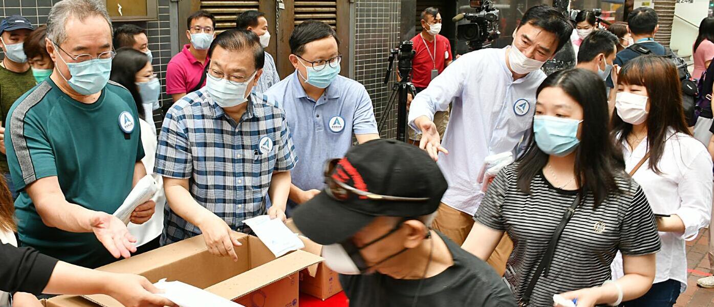 香港再出發大聯盟響頭炮 市民讚千萬口罩惠社群