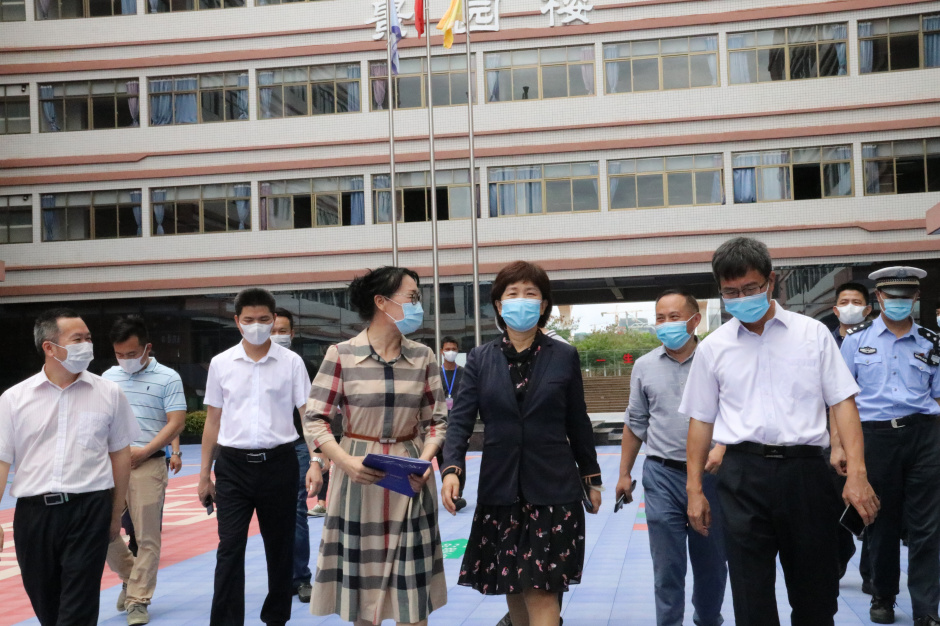 深圳龍田街道防止疫情輸入校園 有序防控確保安全復學