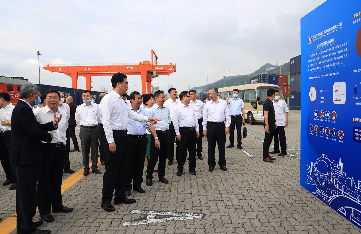 深赣港产城一体化合作区项目协议书正式签署