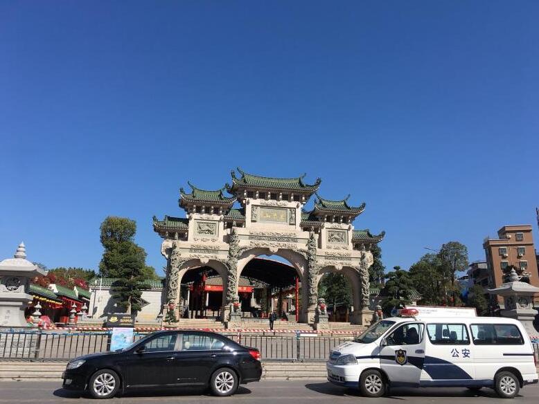 陸豐玄武山築牢疫情防控嚴密防線