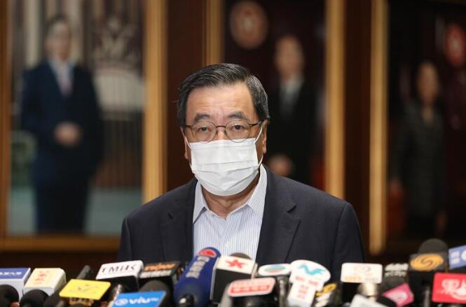 梁君彥指派陳健波主持下周一內會主席選举