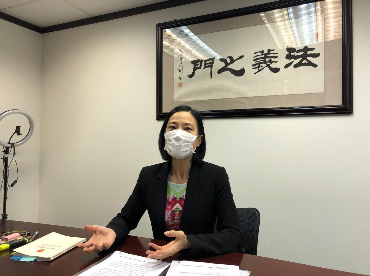 【两会专访】陳曼琪籲中央立國安法由港執行