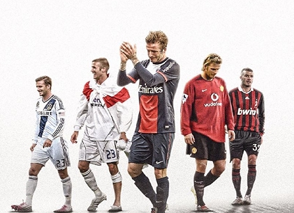 贝克汉姆感慨退役七年！告别时刻恍如昨日，场内外都是大赢家