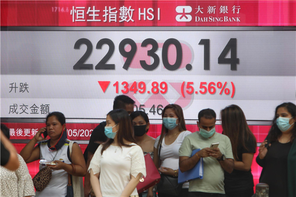 港股跌穿23000點 南下資金流入44億