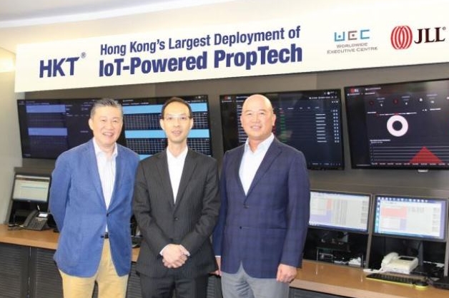 香港電訊夥WEC建物聯網