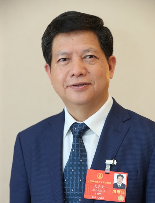 全國人大代表、湖南省農業農村廳廳長袁延文：必須肩負起糧食生產重任