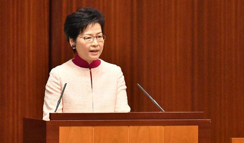 行政长官林郑月娥就香港國安立法给全港市民发公開信