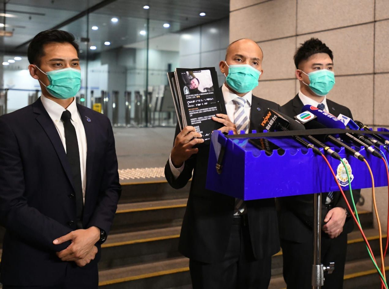 涉教唆他人殺警 TG頻道管理人被捕
