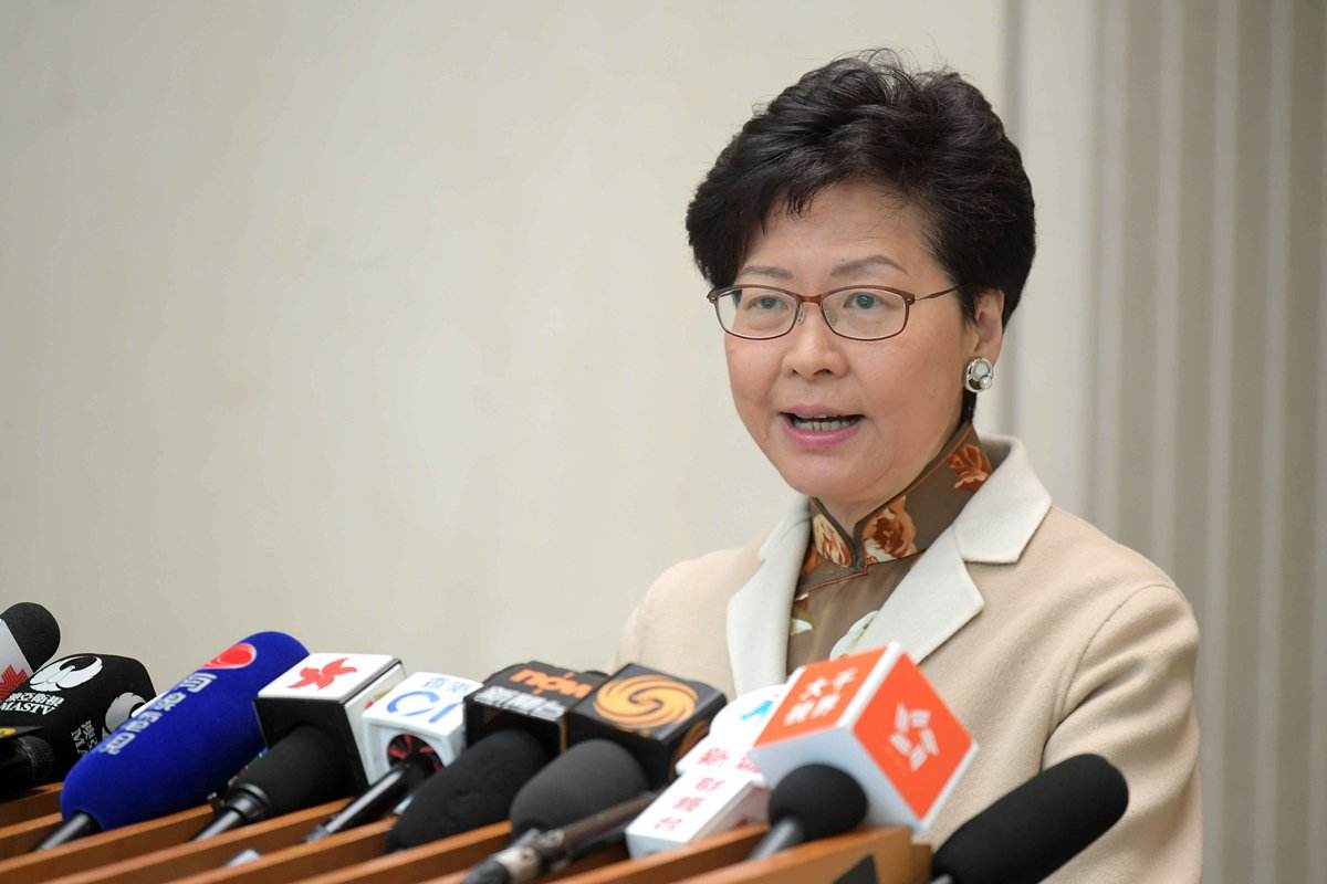 林鄭：重温鄧小平講話显立法迫切