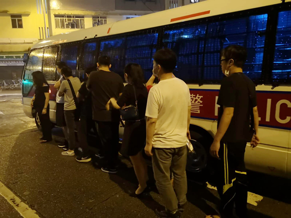 粵港澳展開聯合反罪惡行動 港警拘380人