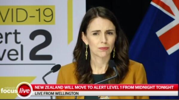 新西兰8日午夜全面解除限制 恢复正常生活