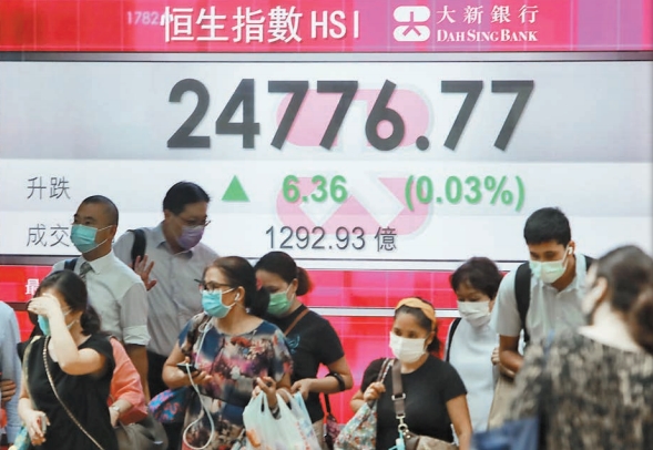 新股熱潮再現資金持續湧入 港股六連升累漲1815 點