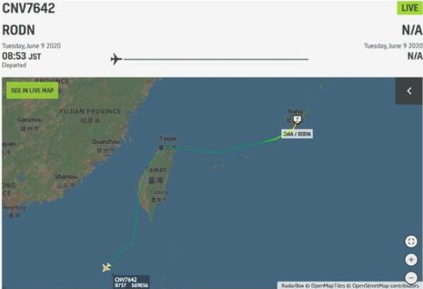 美军机降落台湾机场？台防务部门：没有