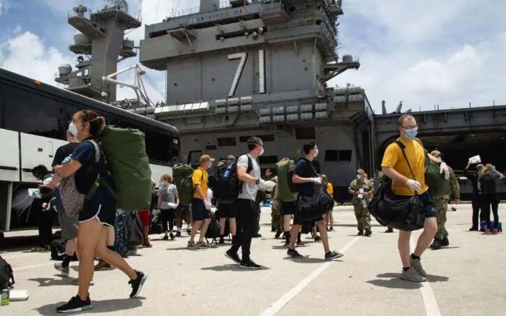 “罗斯福号”航母被曝60%舰员已有新冠病毒抗体