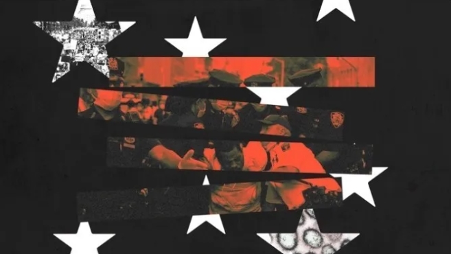 示威 疫情 衰退 三座大山压顶 特朗普成「公敌」选情告急