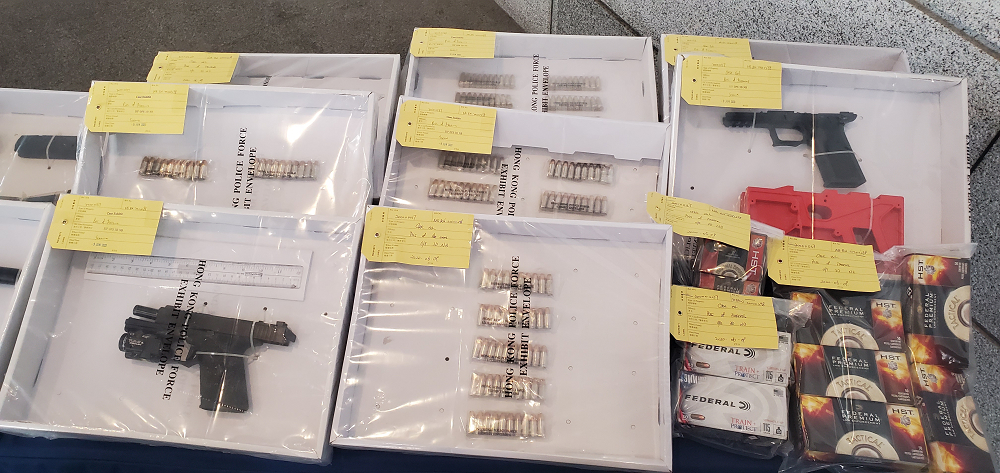 狂漢揚言用槍殺警被捕 警搜獲曲尺手槍及390發子彈