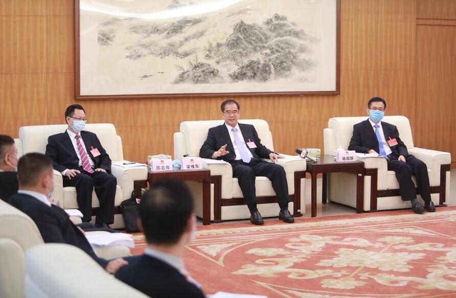 梁維東寄語東莞市港澳政協委員育新機開新局