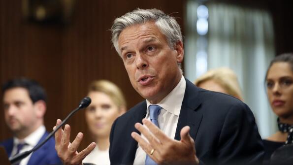 美前驻华大使洪博培感染新冠 不会停止竞选