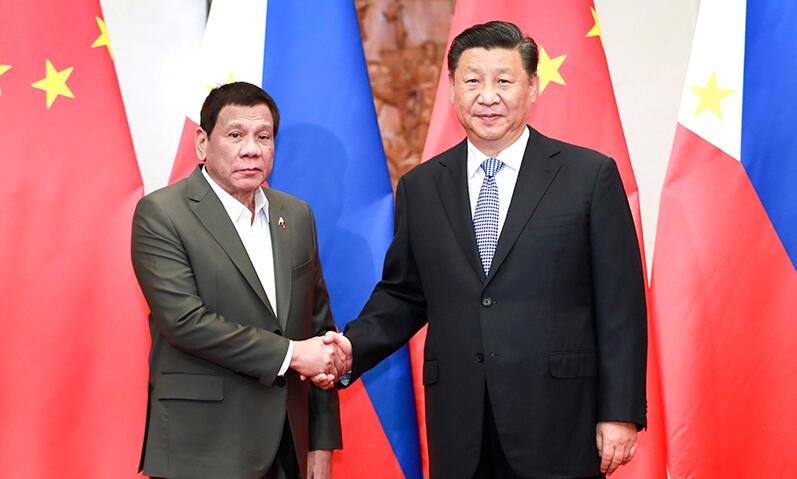 习近平分别同菲律宾总统、白俄罗斯总统通电话